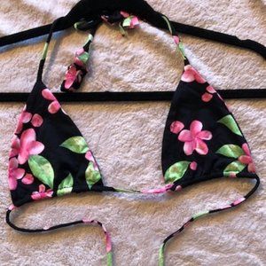 Tiare hawaii bikini top plumeria size small